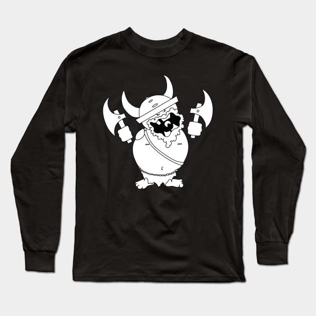 Ador-a-Barbarian Long Sleeve T-Shirt by paintchips